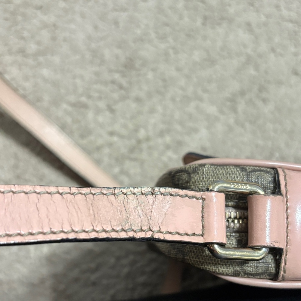 Gucci Beige and Pink Crossbody Bag - Picture 6 of 8